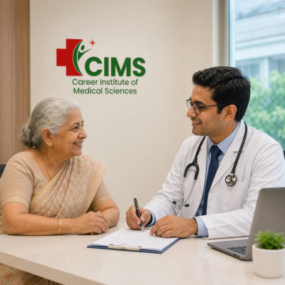 General medicine consultation with an elderly patient in Bhopal