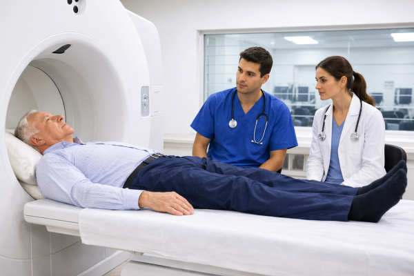 Brain MRI scan at the Neurologist & Neurosurgery Hospital in Bhopal